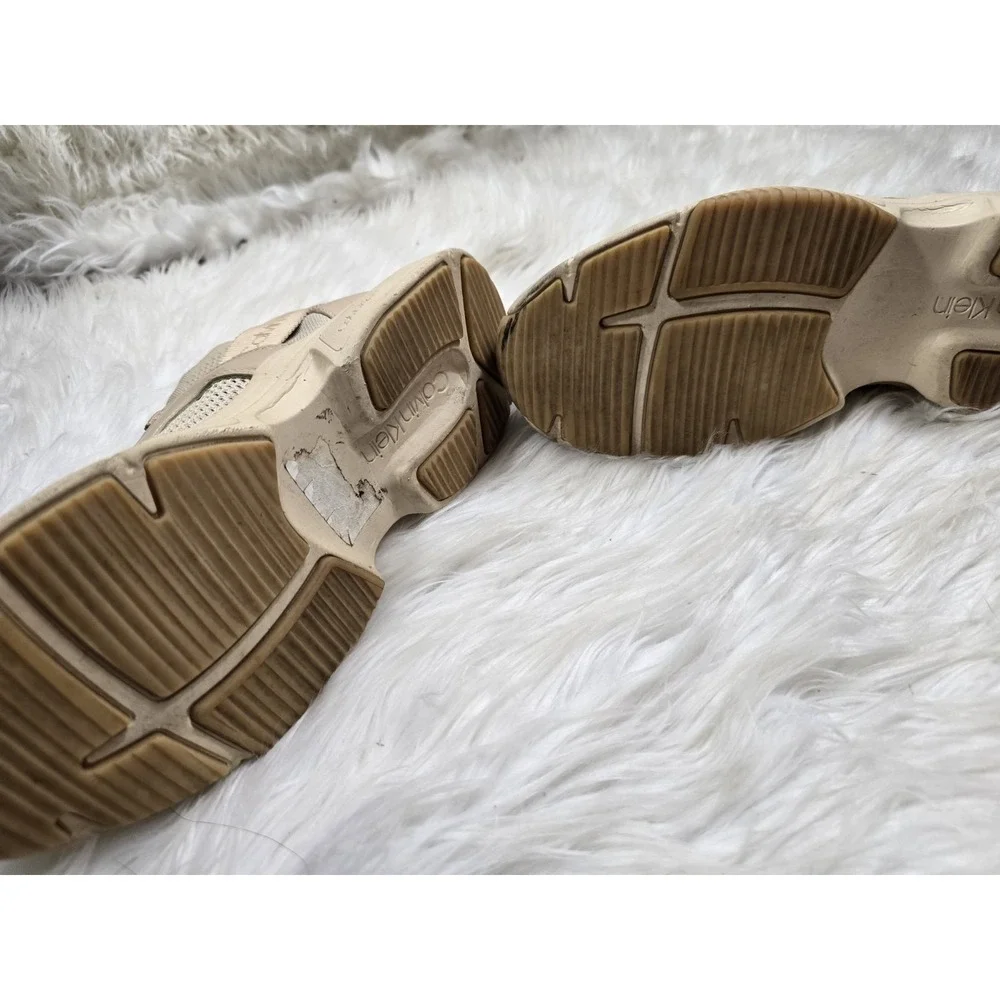 Mens Super Cool Nude Calvin Klein Sneakers Size 9 - Worn a Couple Times